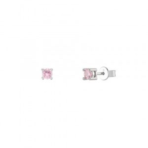 Brinco Matchy Color Solitaire Pink