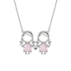 Colar Unike Mum Girl & Girl Pink