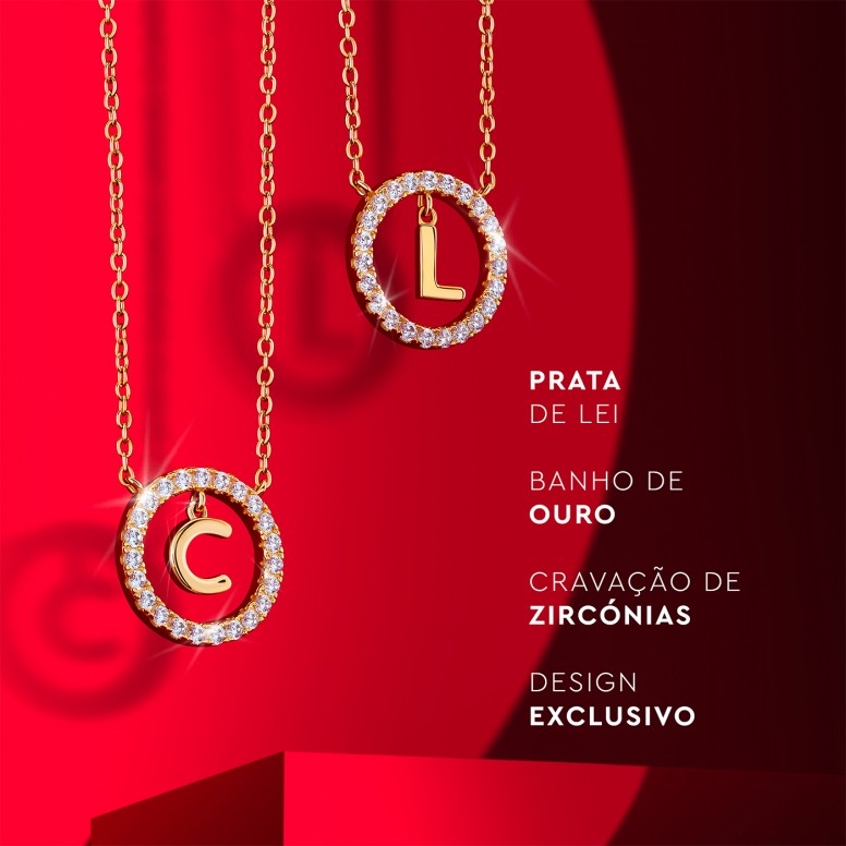 Colar Unike Letra L - Image 4