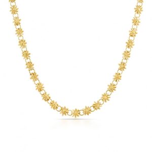 Colar One Neckmess Daisy Golden