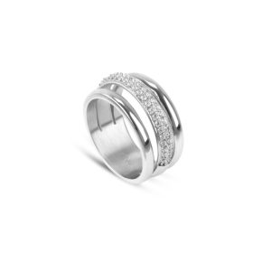 Anel One Frost Crystal