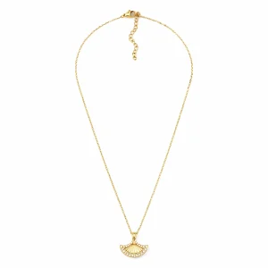 Colar Golden Ginkgo Radiance