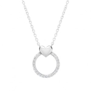 Colar Unike Valentines Silver