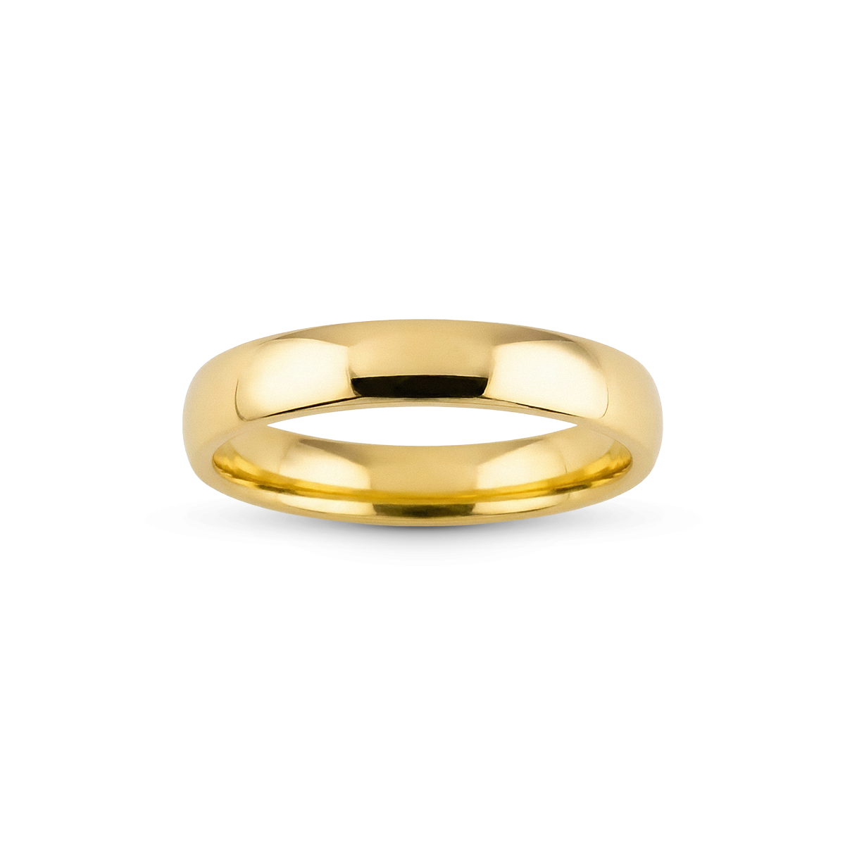 Aliança Banhada Ouro 24k Tradoni 4mm - Image 2