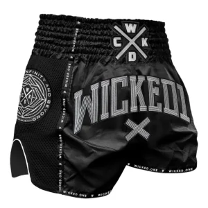 Calções Muay Thai e Kickboxing WICKED1 Cross Line