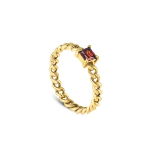 Anel One London 46 Gold