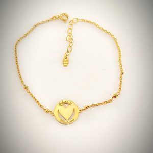 Pulseira amuleto ‘Adoro-te Madrinha’