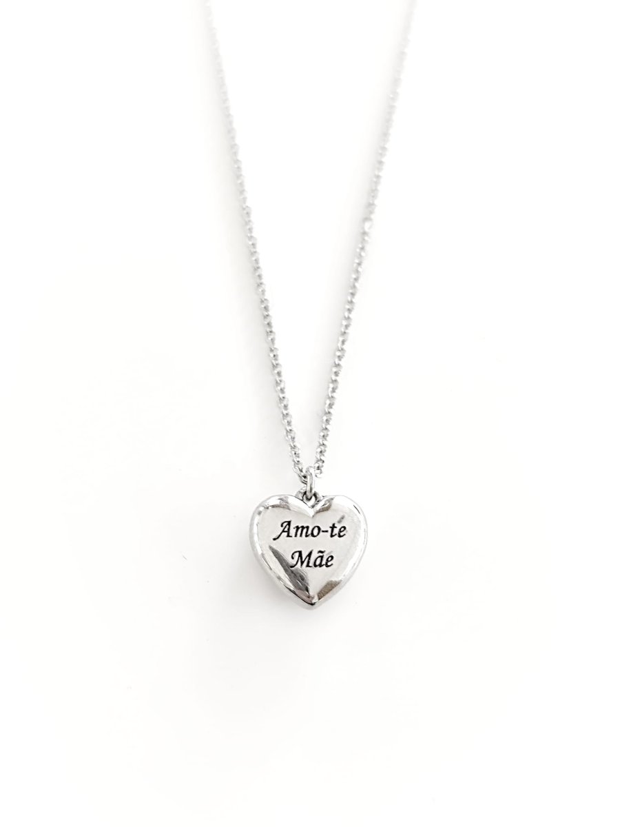 Colar Coração ‘Amo-te Mãe’ - Image 2