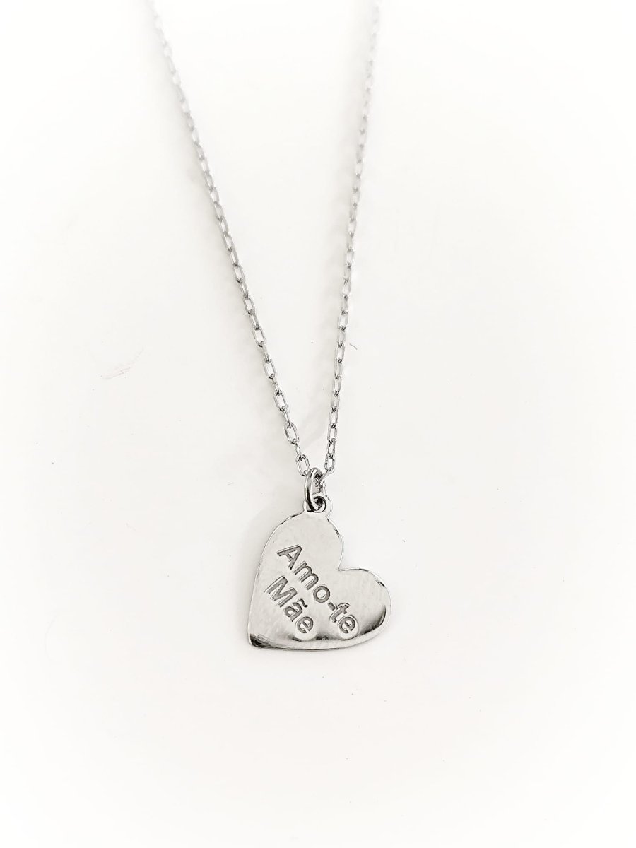 Colar Coração ‘Amo-te Mãe’ - Image 2