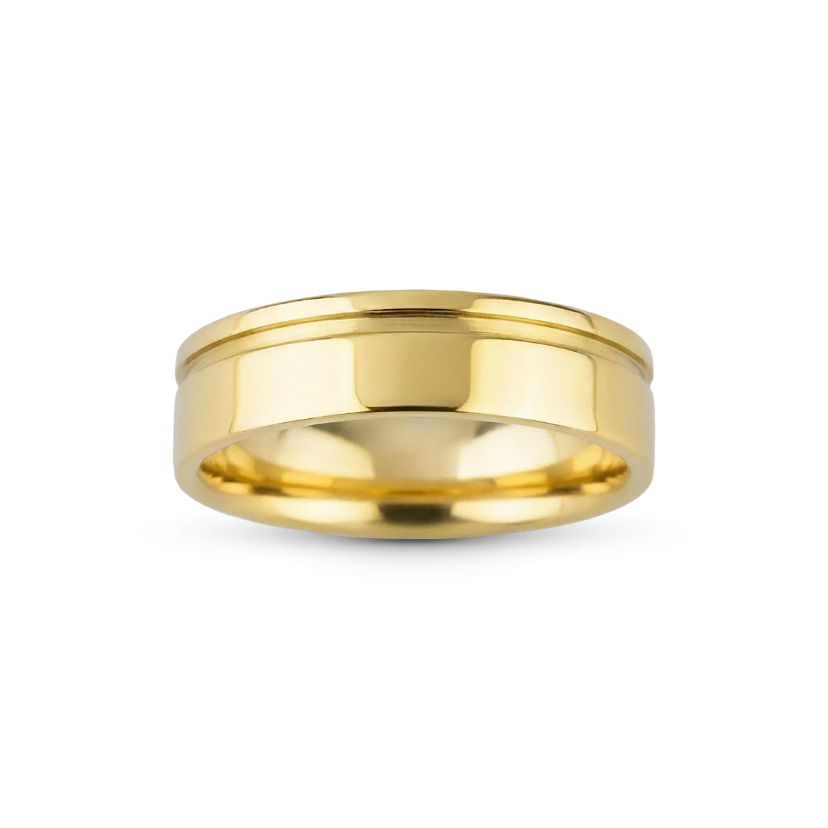Aliança de Moeda 18k Nápoles 6mm