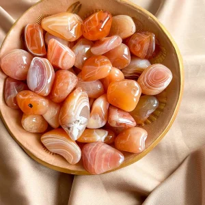 Ágata Botswana Laranja