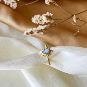 Anel com Labradorite – Inês
