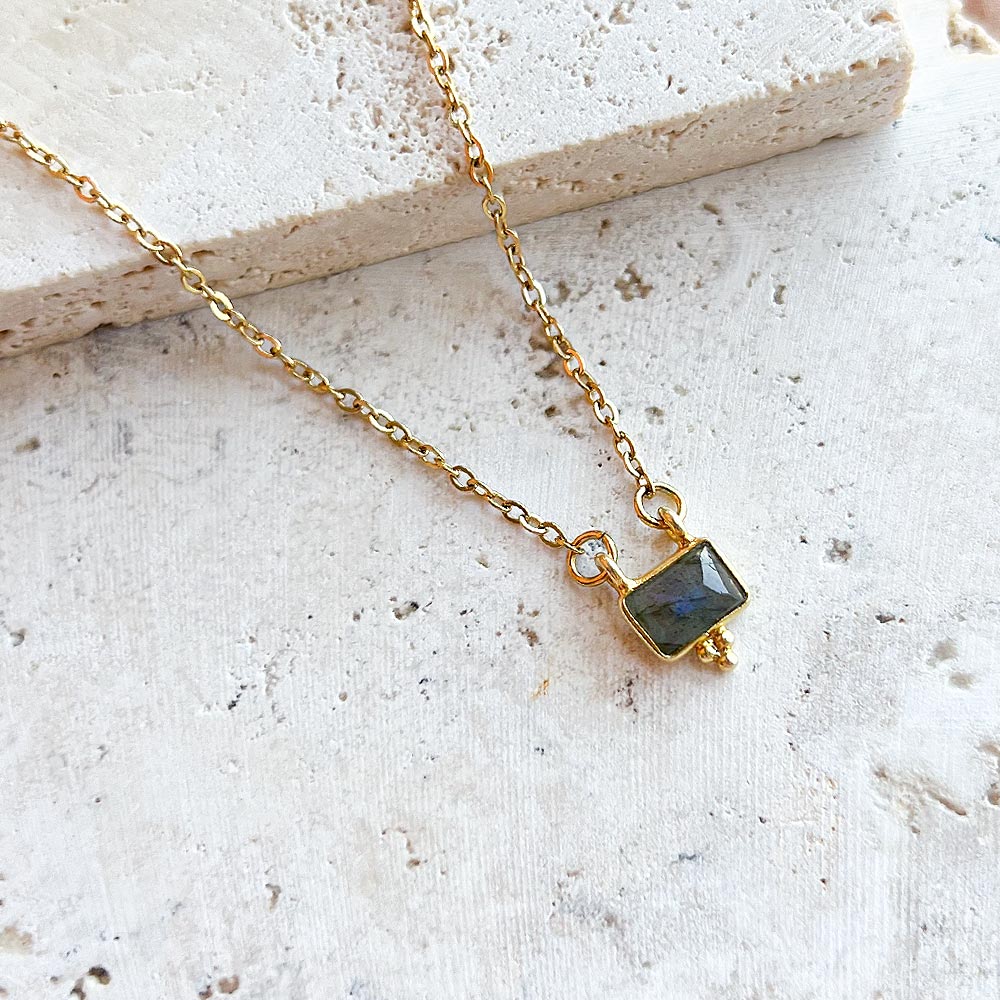 Colar Labradorite Teresa – Coleção Superwoman