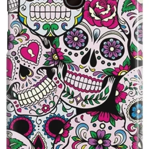Capa de caveira mexicana colorida (Samsung)