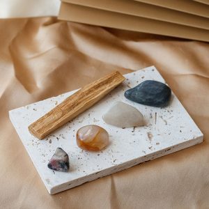Kit Cristais Lua Nova + E-book Ritual de novos começos