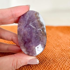 Palmstone de Ametista com Ágata #4