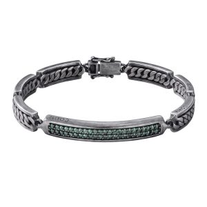 Pulseira Crisoprásio Grumet Oxidada