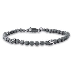 Pulseira Hematita Ondas