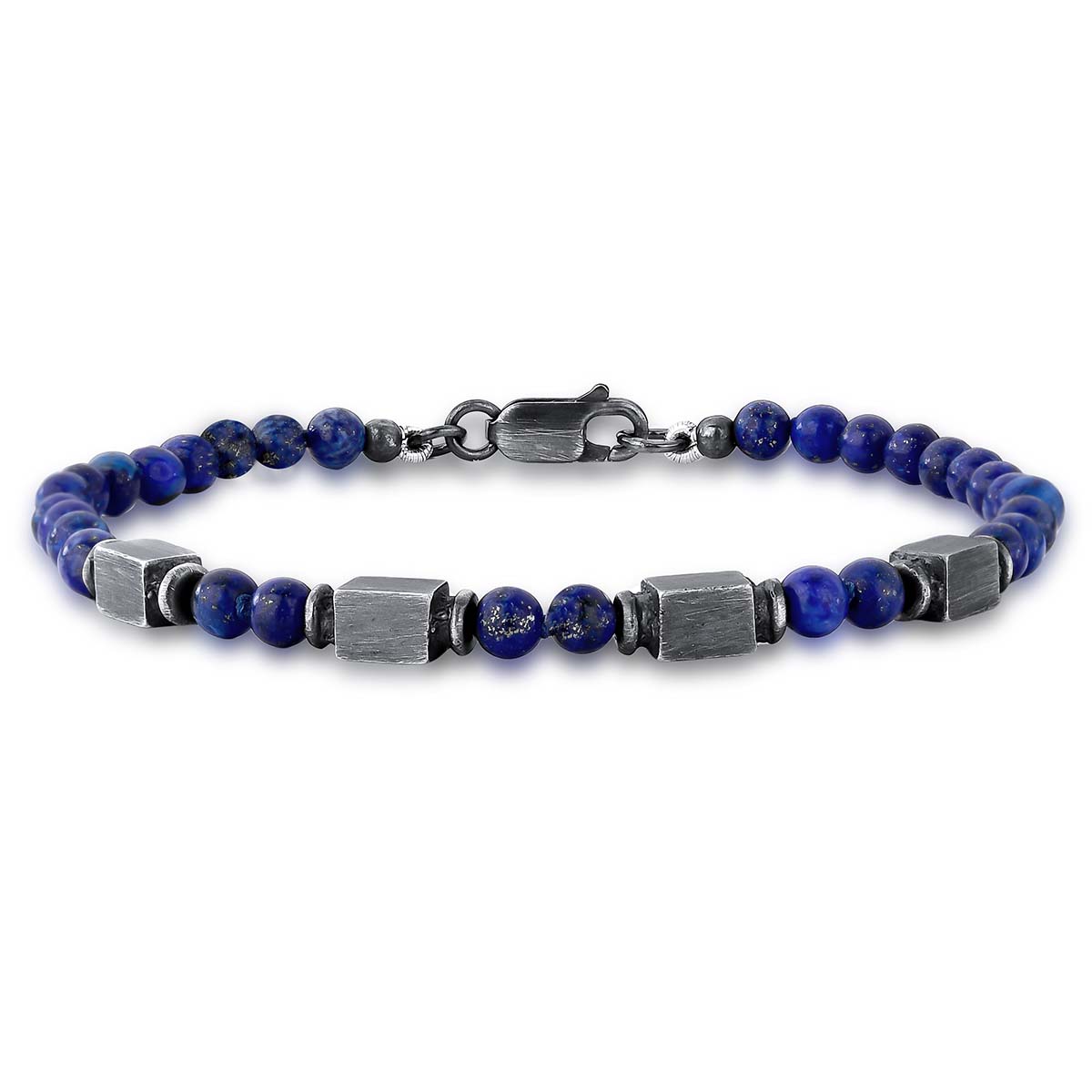 Pulseira Lápis Lazuli Tubos - Image 2