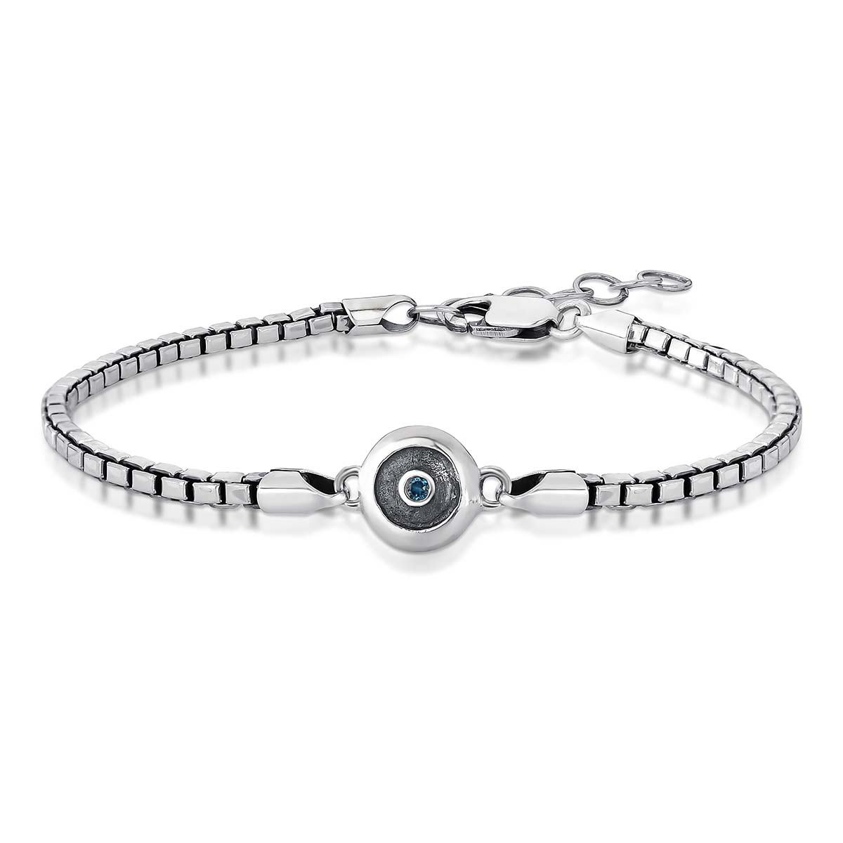 Pulseira Olho Grego Safira - Image 2