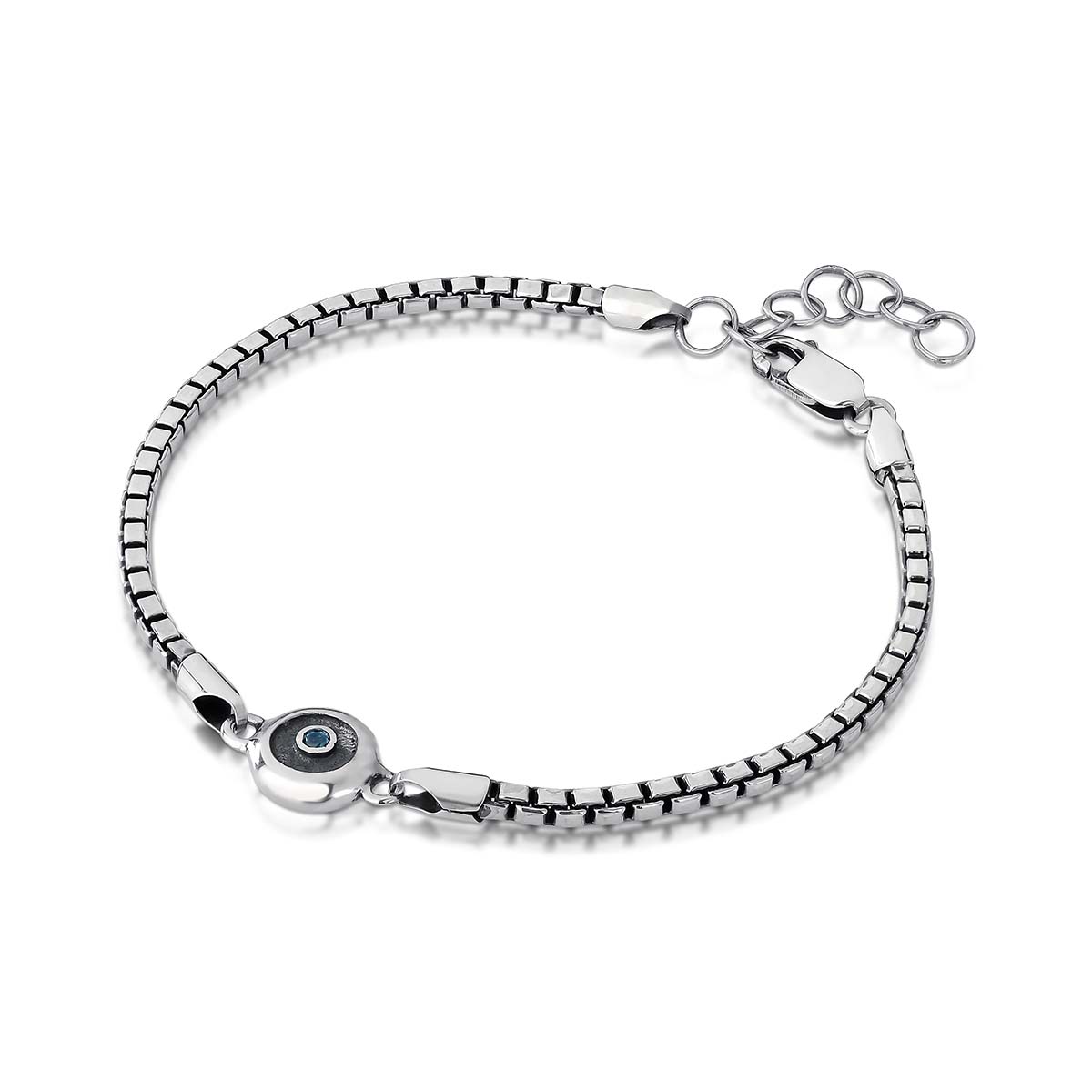 Pulseira Olho Grego Safira - Image 4