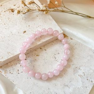 Pulseira Quartzo Rosa