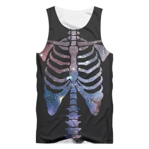 Skull Tank Top Strass