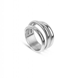 Anel One Silver Frost
