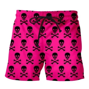 Calça Caveira Rosa