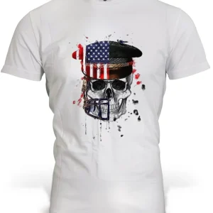 Camiseta Crânio Americano